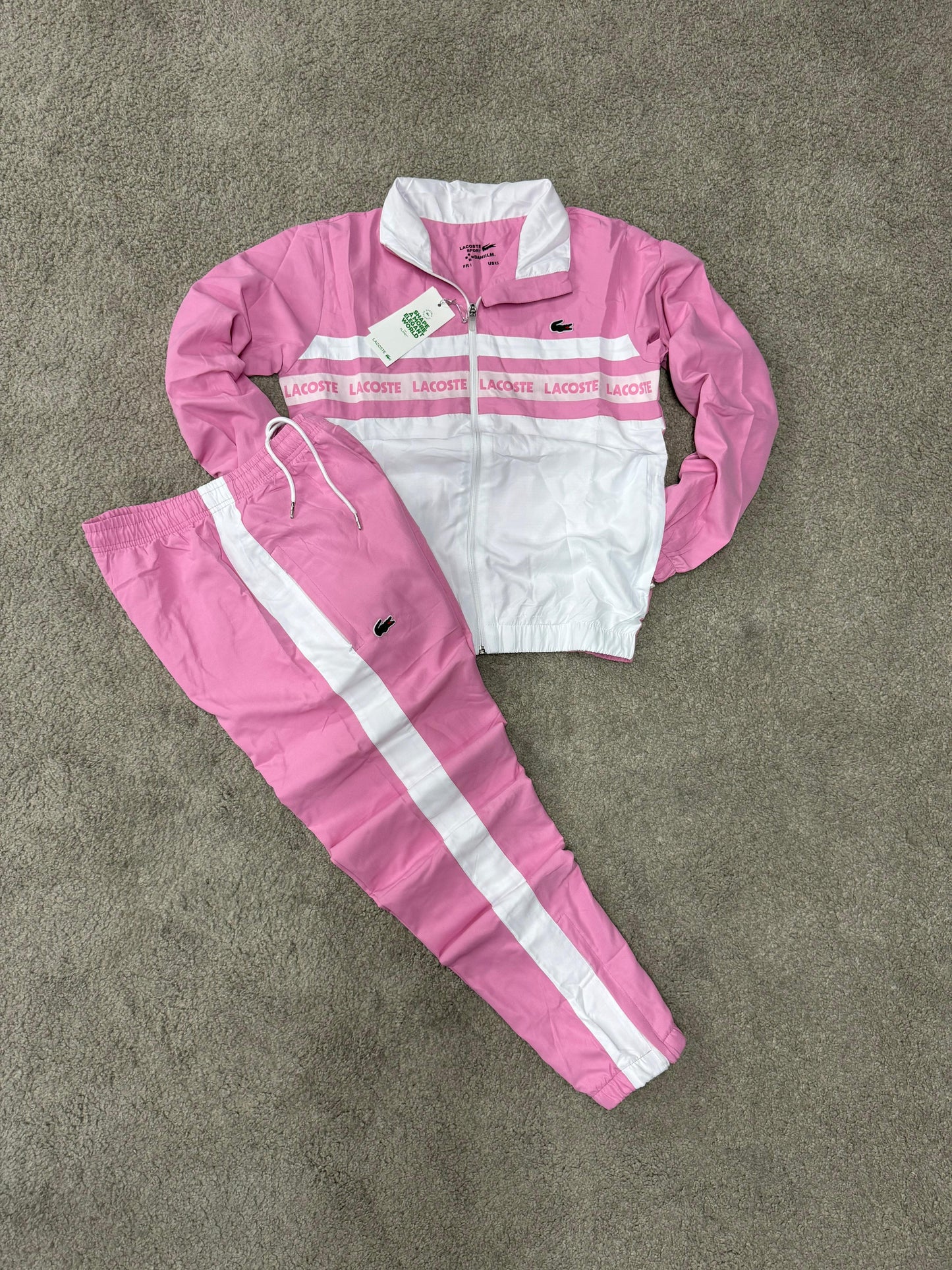 Chándal LaCoste rosa