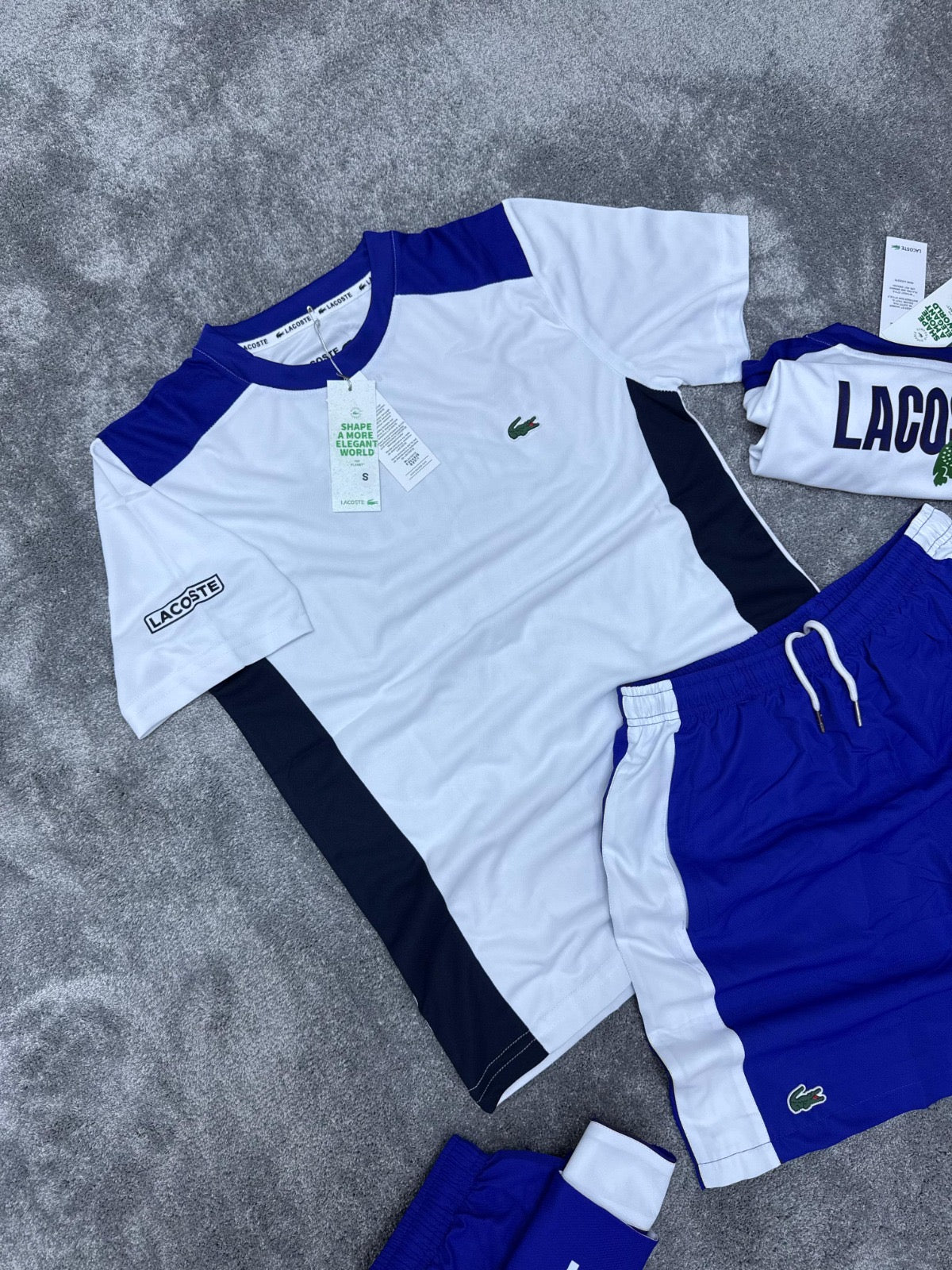 Conjunto verano Lacoste azul