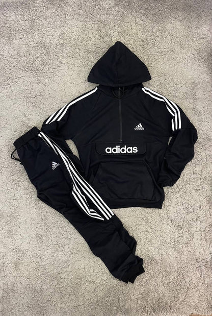 Chándal Adidas bordado negro