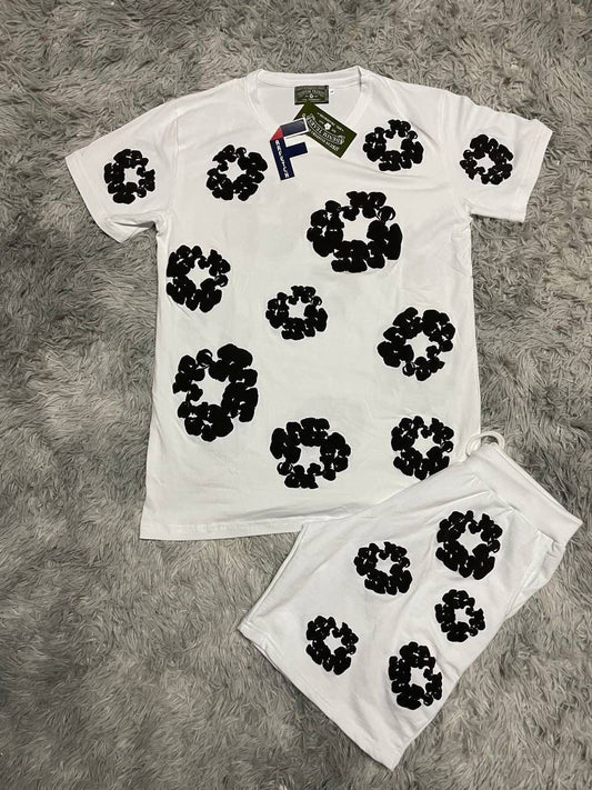 Conjunto verano denim tears blanco