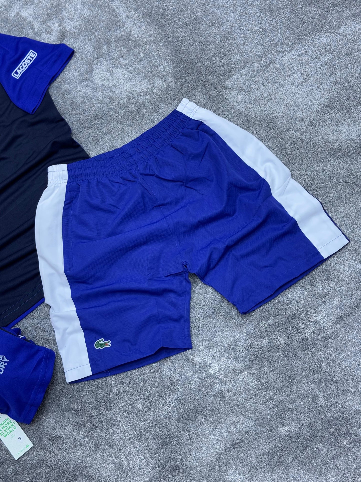 Conjunto verano Lacoste azul