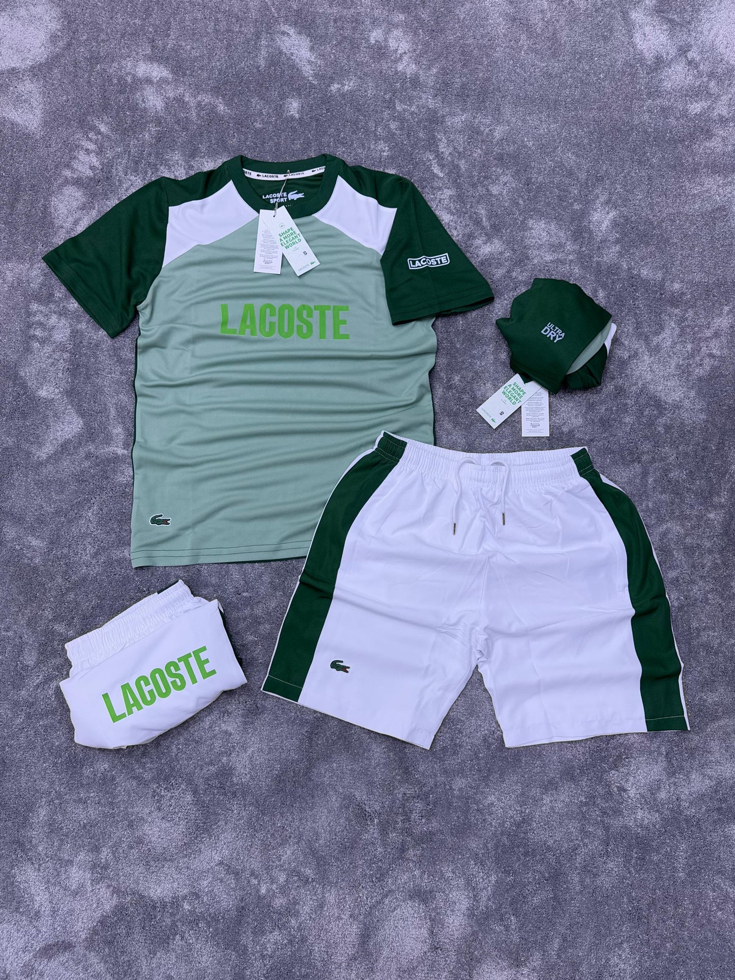 Conjunto verano Lacoste verde