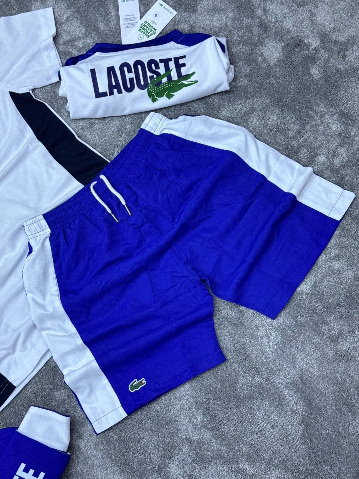 Conjunto verano Lacoste azul