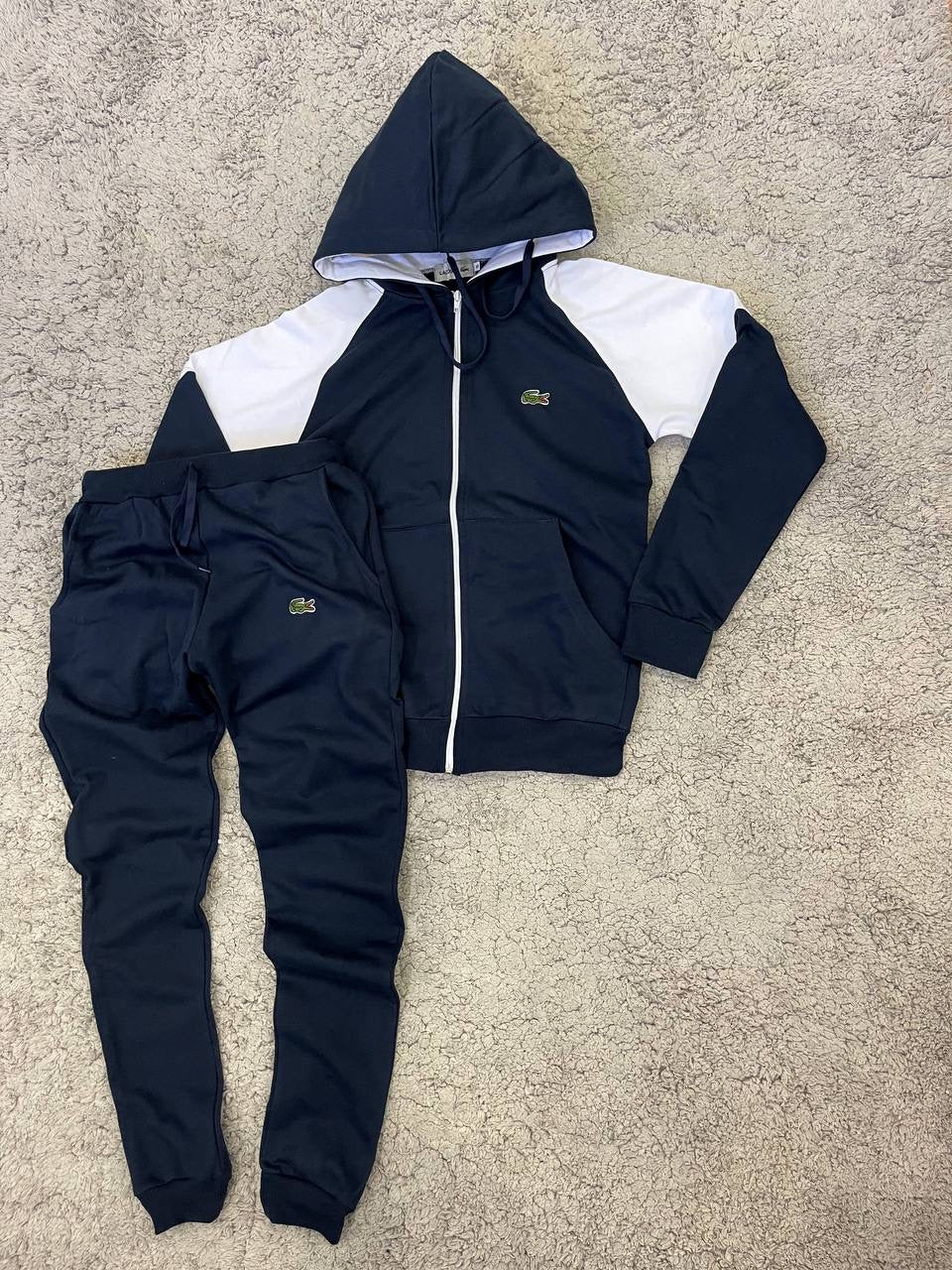 Chándal Lacoste banco/negro