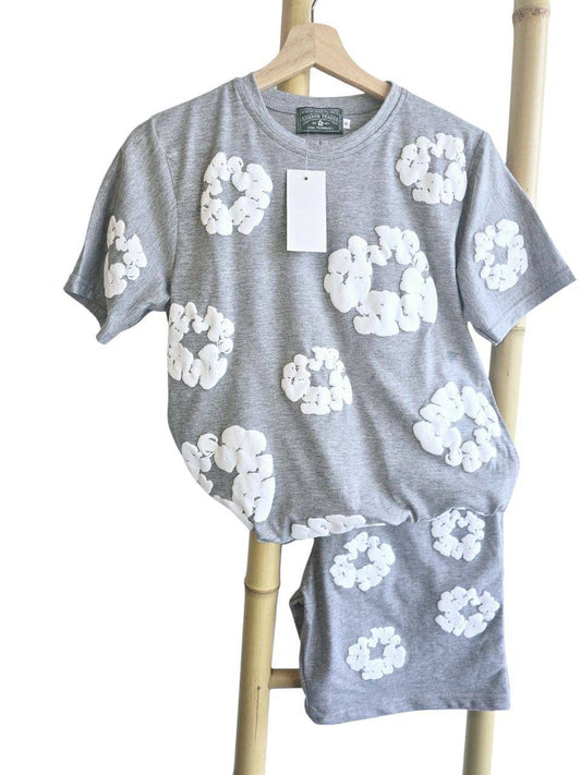 Conjunto verano denim tears gris