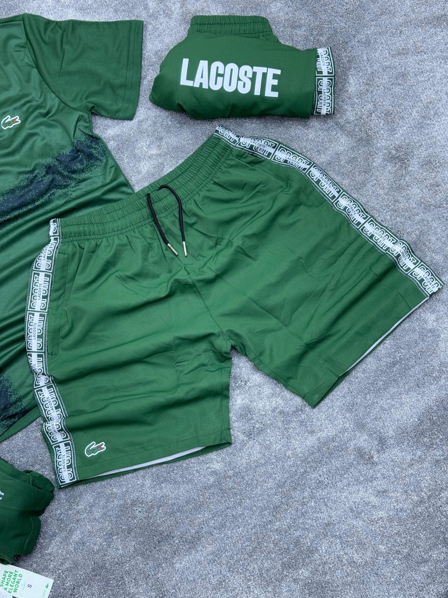 Conjunto verano Lacoste verde