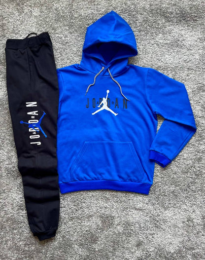 Chándal Jordan Negro-Azul