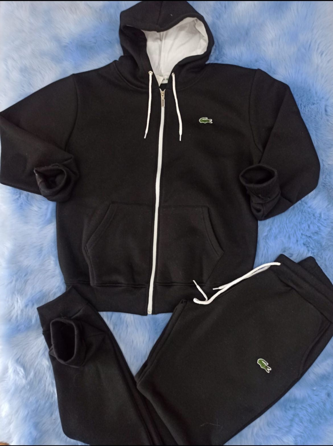 CHÁNDAL LACOSTE NEGRO